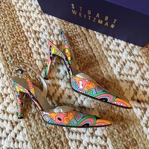 Stuart Weitzman 90’s Slingback Pumps